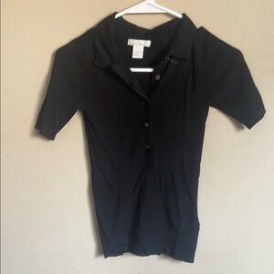 H&M Black Short Sleeve Women's Top (Bin C)​